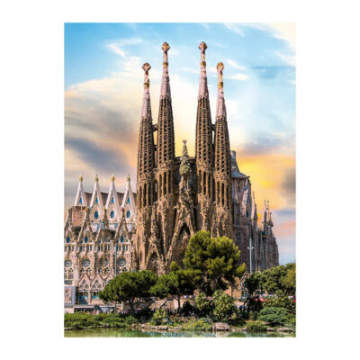 Quebra-Cabeça Com 500 Peças – Basílica Da Sagrada Família