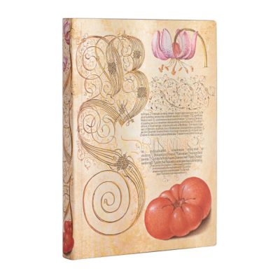 Caderneta Anotações 176 Folhas Com Pauta - Mira Botanica Lily & Tomato Midi