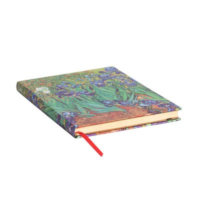 Caderno Colegial Capa Dura 144 Folhas Com Pauta – Van Gogh’s Irises Ultra
