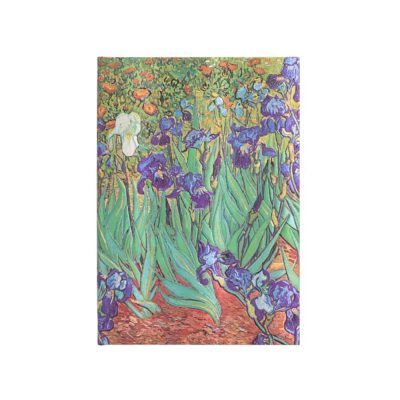 Caderneta Anotações 144 Folhas Com Pauta - Van Gogh's Irises Midi